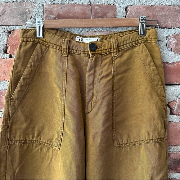 Zara | Linen Blend Pant - Picture 2 of 6